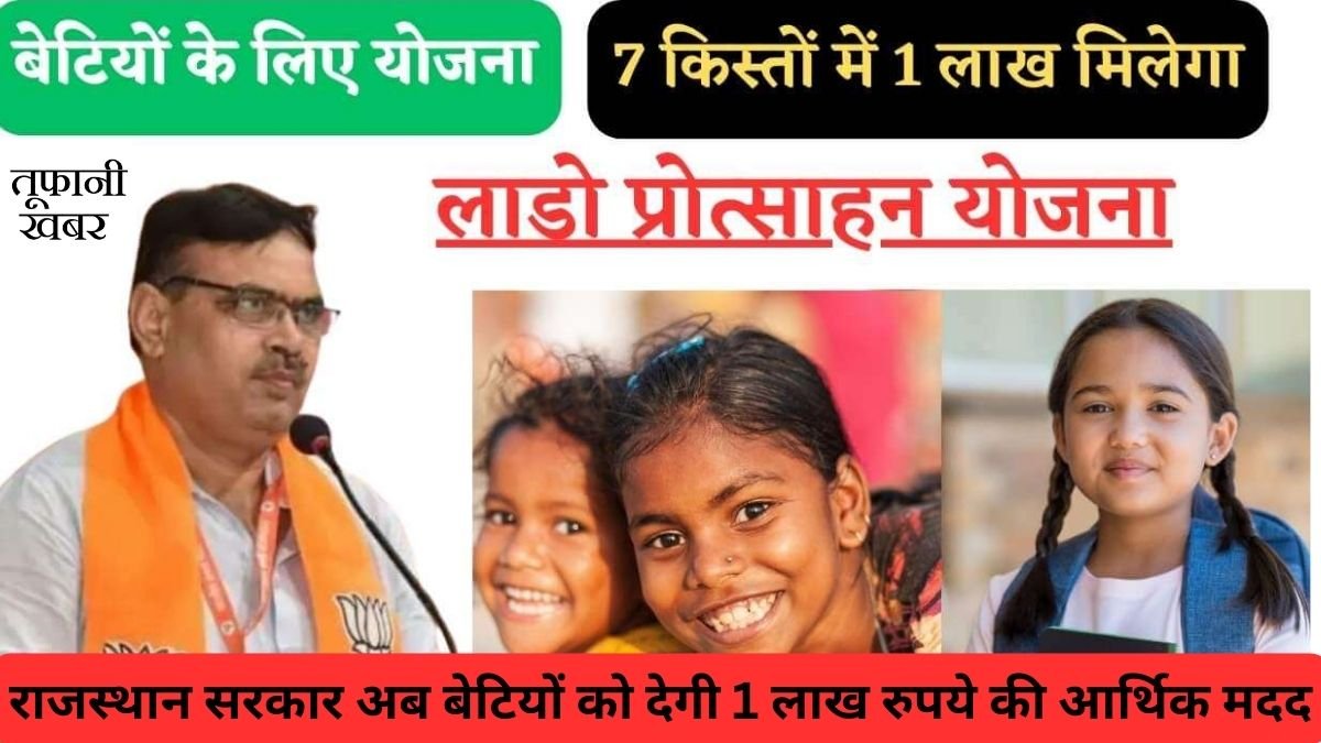Rajasthan Lado Incentive Scheme 2024 Rajasthan Government New Scheme